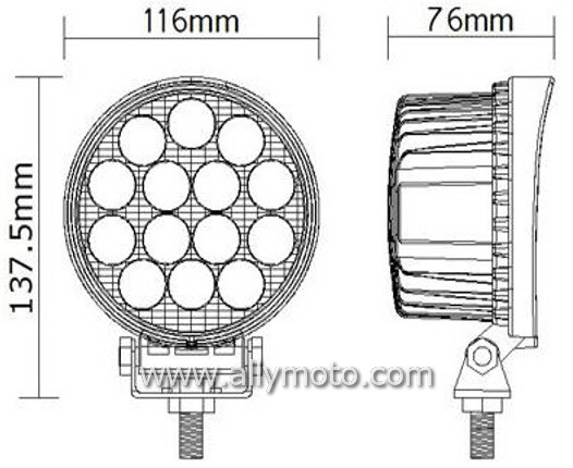 42W LED Driving Light Work Light 1004